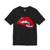 Graphic Tee — Red Dripping Lips Tee