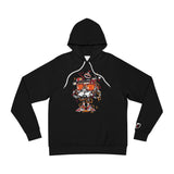 Street Art Skull Hoodie - Retro Sunglasses Graffiti Graphic Fashion Hoodie