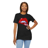 Graphic Tee — Red Dripping Lips Tee