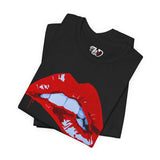 Graphic Tee — Red Dripping Lips Tee