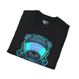 Gamer Skull T-Shirt — Retro Neon 'Game Over' Graphic Tee