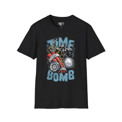 Time Bomb Graphic Tee – Retro Cartoon Dynamite Shirt