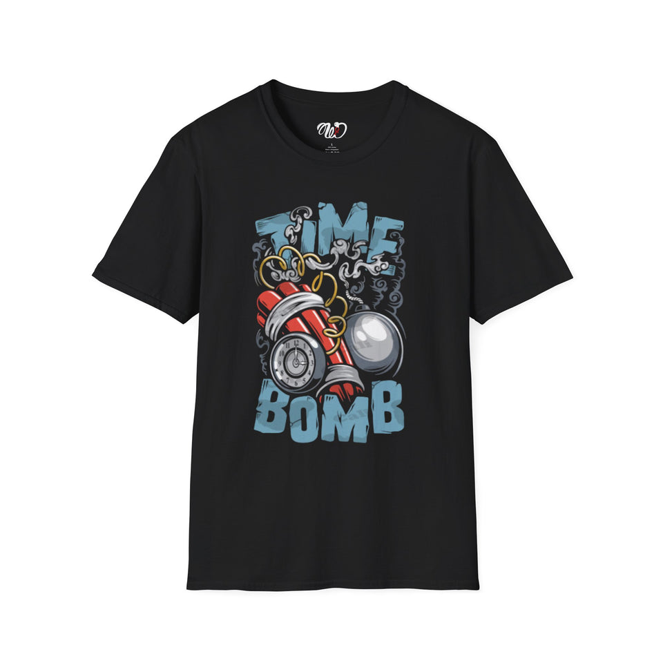 Time Bomb Graphic Tee – Retro Cartoon Dynamite Shirt