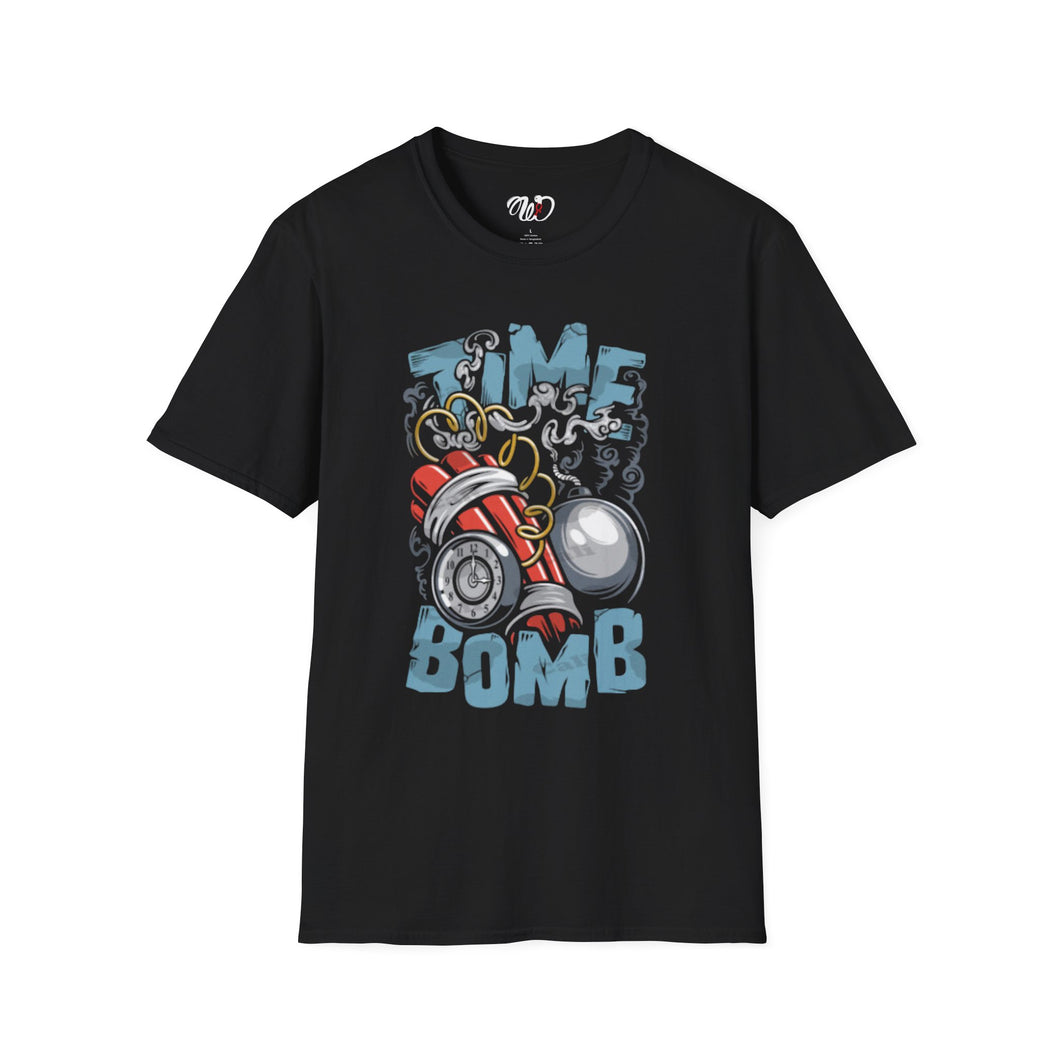 Time Bomb Graphic Tee – Retro Cartoon Dynamite Shirt