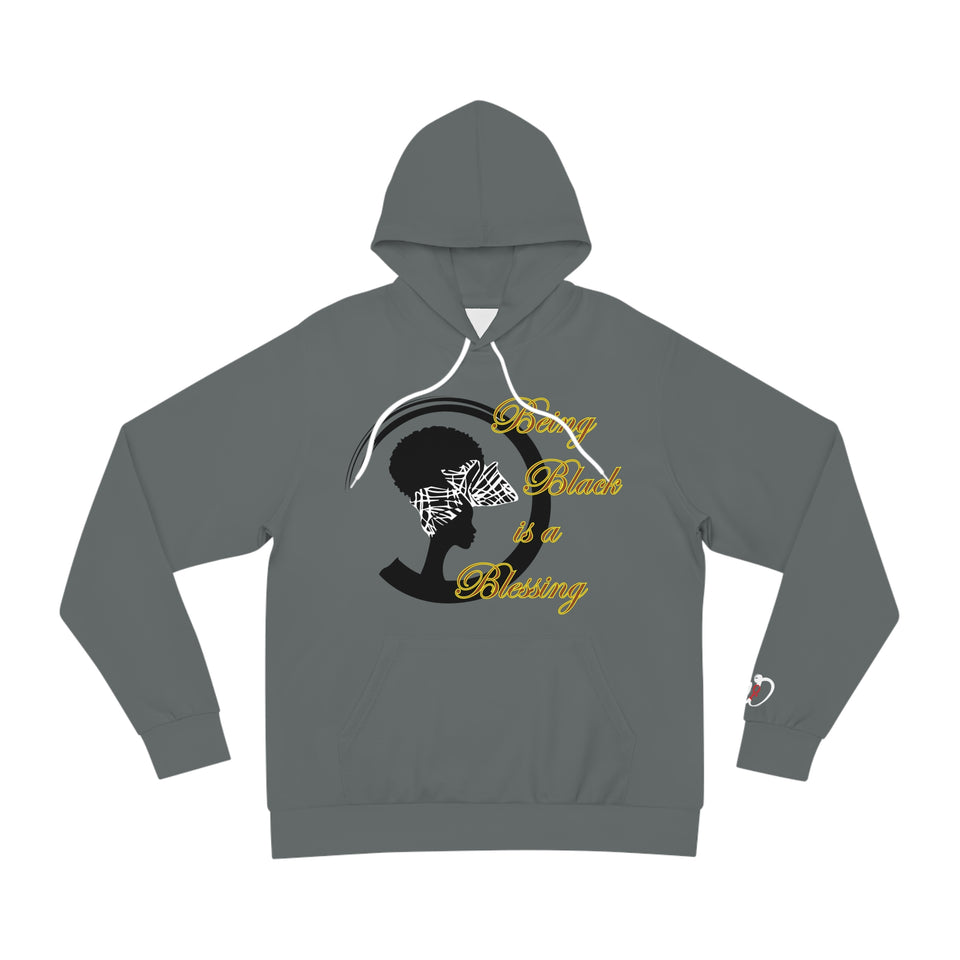 Black Queen Silhouette Hoodie – Dope, Proud, Blessed Graphic