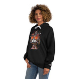 Street Art Skull Hoodie - Retro Sunglasses Graffiti Graphic Fashion Hoodie